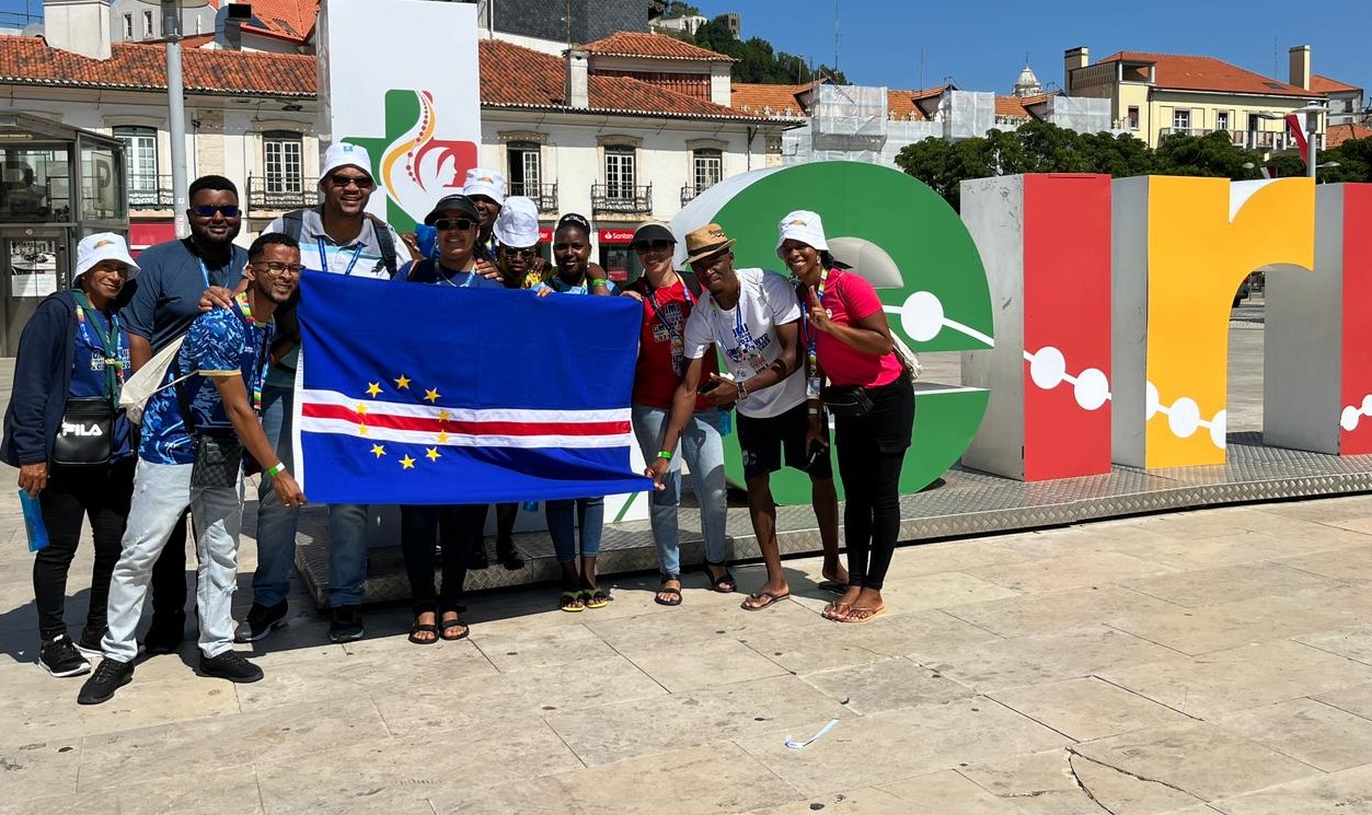 JMJ2023 Jovens da Diocese de Santiago e Mindelo já estão em Portugal para Pré Jornada