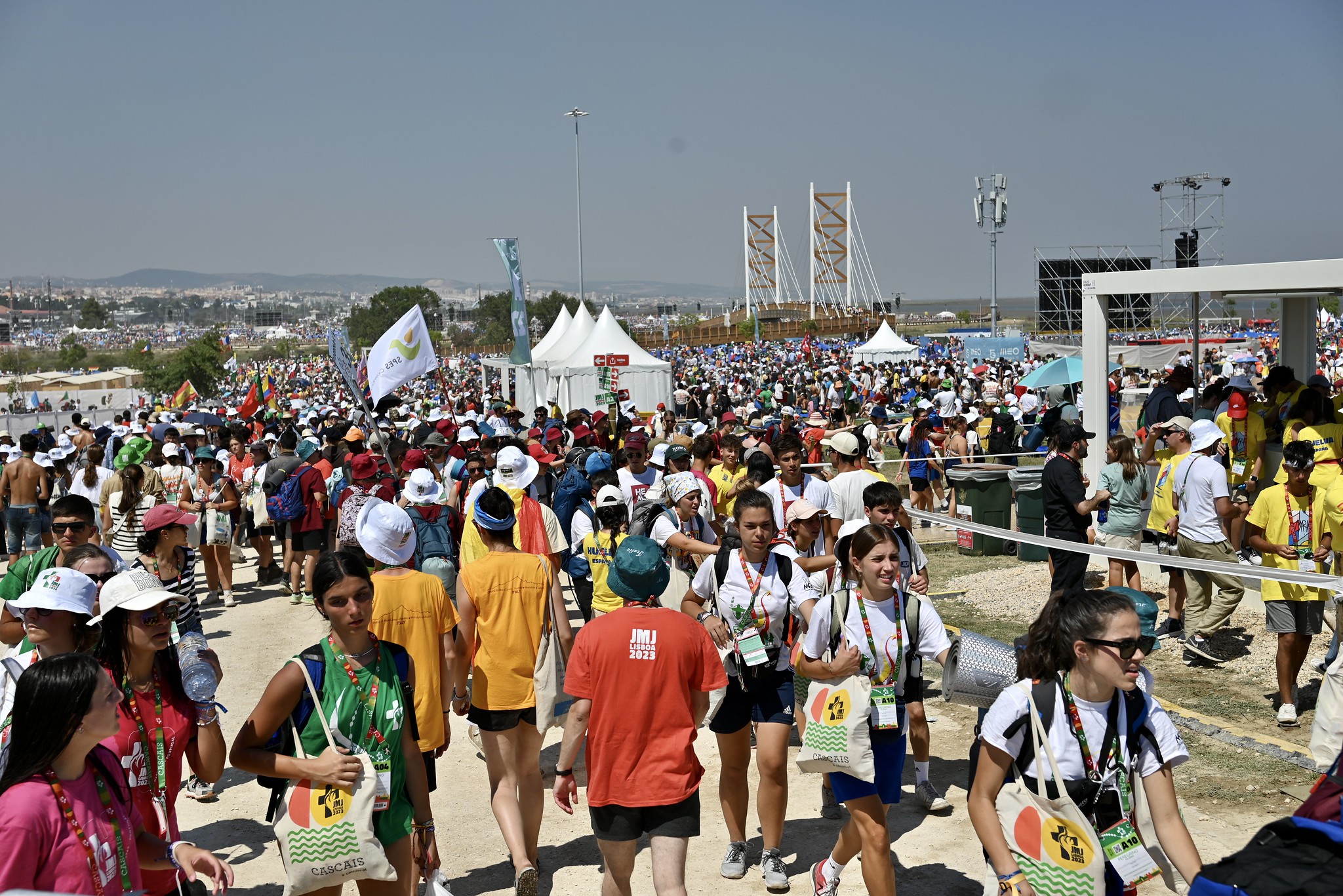 Vigília de Oração com o Papa Francisco reúne peregrinos no Parque Tejo Trancão
