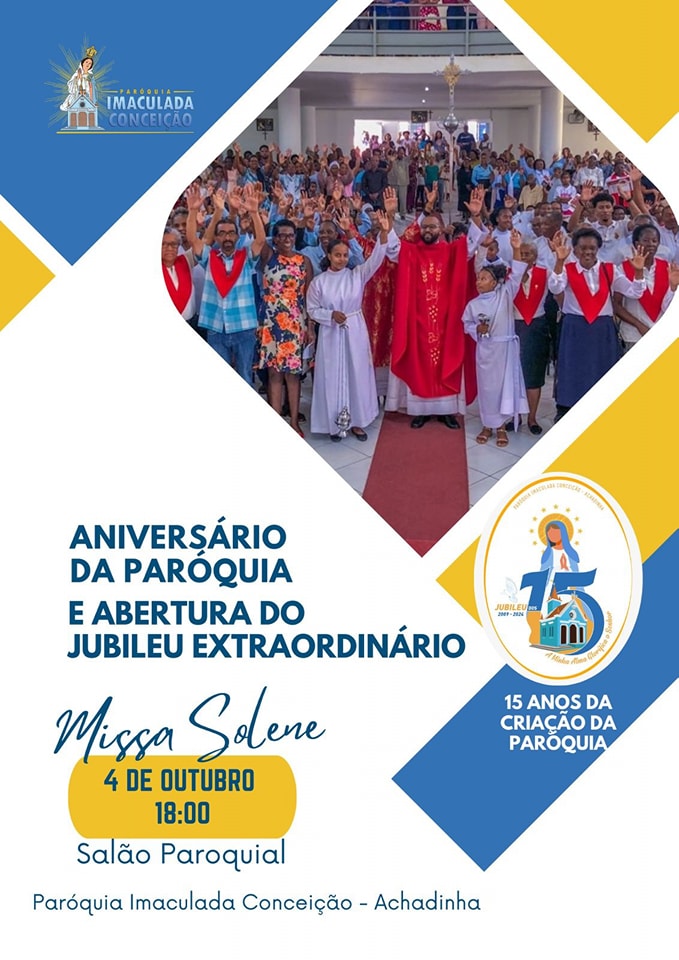 Celebração do Aniversário da Paróquia e Abertura do Jubileu Extraordinário