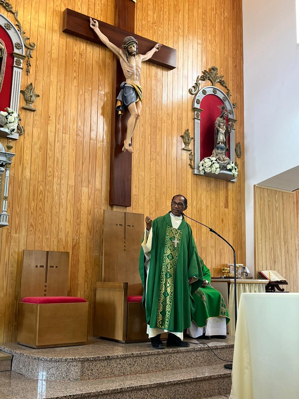 Bispo da Diocese de Santiago presidiu à Missa de Abertura do Festival Diocesano da Canção 2025