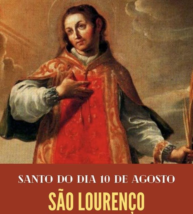 DIA DE SAO LORENÇO 10 DE AGOSTO