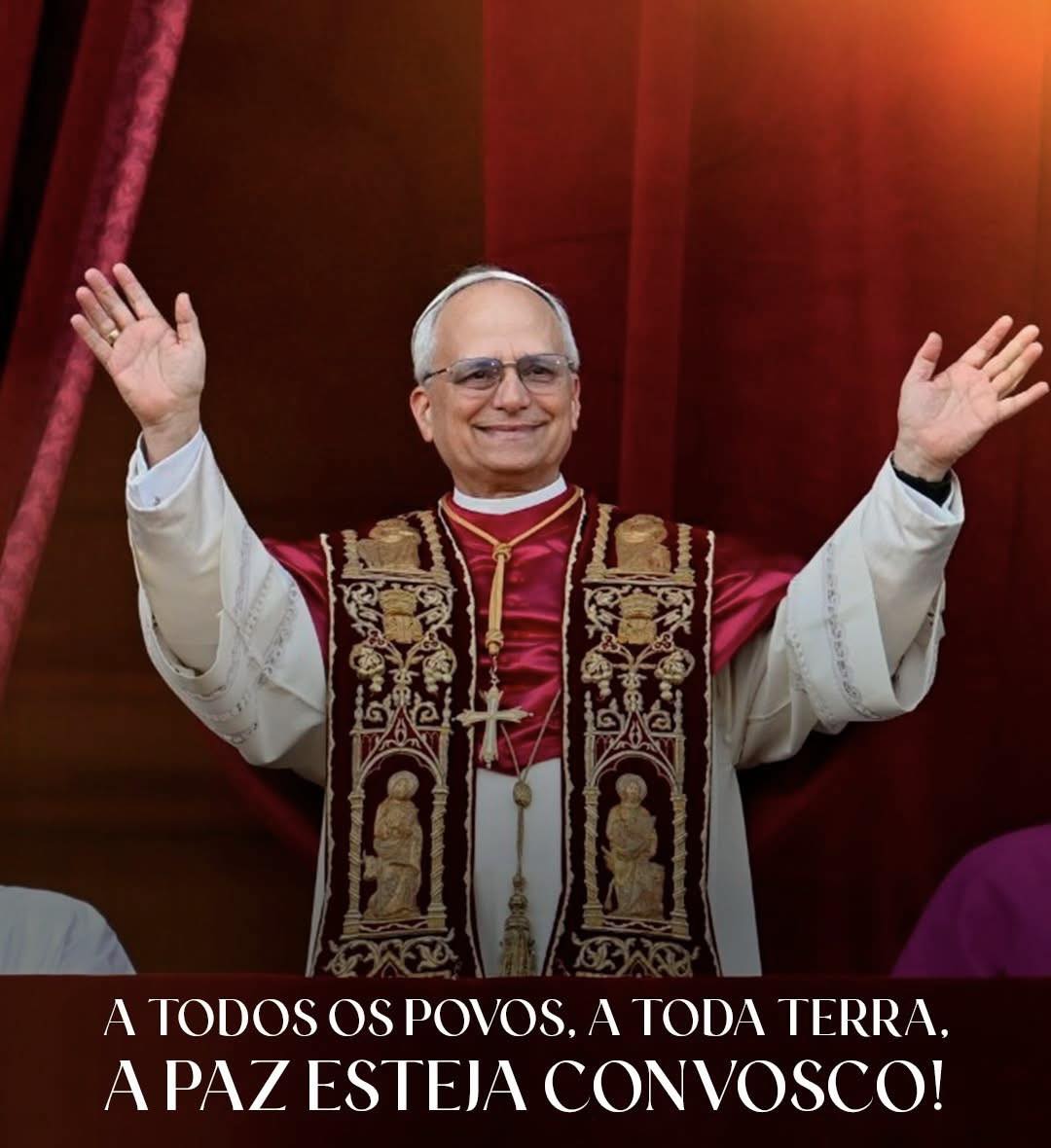 as primeiras palavras do Papa Leao XIV